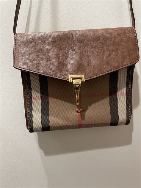 Tan Burberry House Check Crossbody – Designer Revival